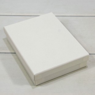 Коробка Прямоугольная 16*12*3,5 Крафт Белый 1/12 1/120 Арт: 6221225/1