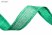 Лента Лен искусственный с проволокой 2,5см*25ярд Светло-изумрудный 1/100 Арт: 5511-25/20