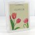 Пакет подарочный с тиснением "Flower" (микс) 18*23*10 210г 1/20 1/360 Арт: 000254E