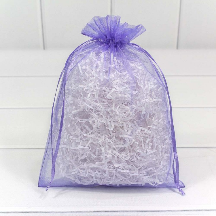 Мешочки из органзы 14*20 Сиреневый 1/100 1/3000 Арт: 000801-5G