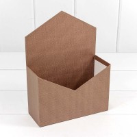 Коробка "Конверт" 18*24*7 Шоколадный 1/4 1/36 Арт: KPL0063