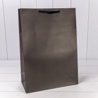 Пакет подарочный Крафт Чёрный 32*45*15 180г 1/10 1/80 Арт: 000222A/11