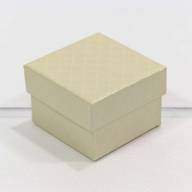 Коробка Квадратная 5,5*5,5*3,5 &quot;Ромбики&quot; Бежевый 1/24 1/360 Арт: 61255/3 - Коробка Квадратная 5,5*5,5*3,5 "Ромбики" Бежевый 1/24 1/360 Арт: 61255/3