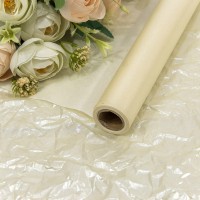 Бумага "Тишью" Водостойкая 0,5*10м 38г Бежевый 1/30 Арт: 0001200/24