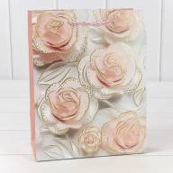 Пакет подарочный с тиснением "Цветы" (микс 113) 18*23*10 210г 1/20 1/360 Арт: 000113E - Пакет подарочный с тиснением "Цветы" (микс 113) 18*23*10 210г 1/20 1/360 Арт: 000113E