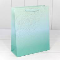 Пакет подарочный &quot;Градиент&quot; с блестящими вкраплениями (микс) 26*32*11 230г 1/20 1/240 Арт: 000196C - Пакет подарочный "Градиент" с блестящими вкраплениями (микс) 26*32*11 230г 1/20 1/240 Арт: 000196C