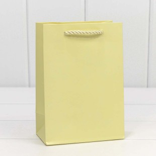 Пакет подарочный "Фактура" Бежевый 14*20*8 210г 1/20 1/480 Арт: 300480G/5