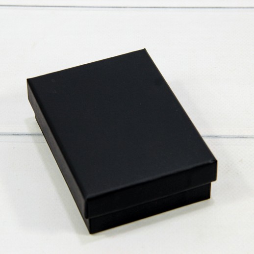 Коробка Прямоугольная 11*8*3,4 Чёрный 1/12 1/240 Арт: 623850/3